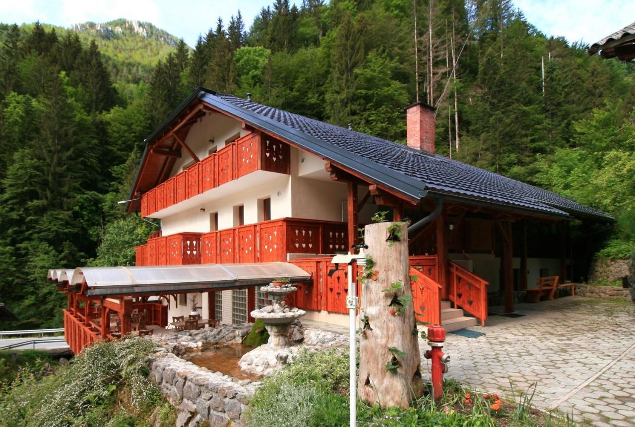 Guest House And Museum First Solčava Exterior foto